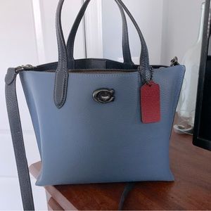 COACH Willow Tote 24 In Colorblock